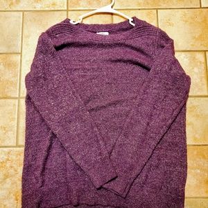 Purple sweater